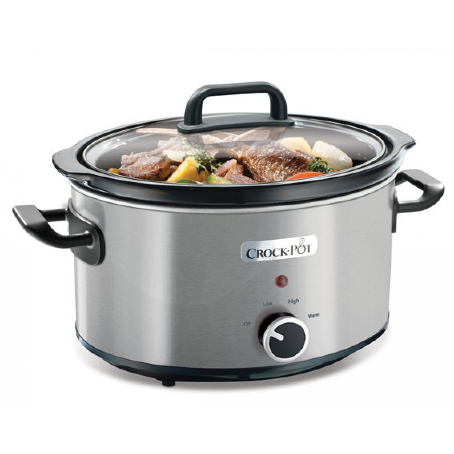 Crock-Pot Slowcooker 3.5 L stainless steel Traditional