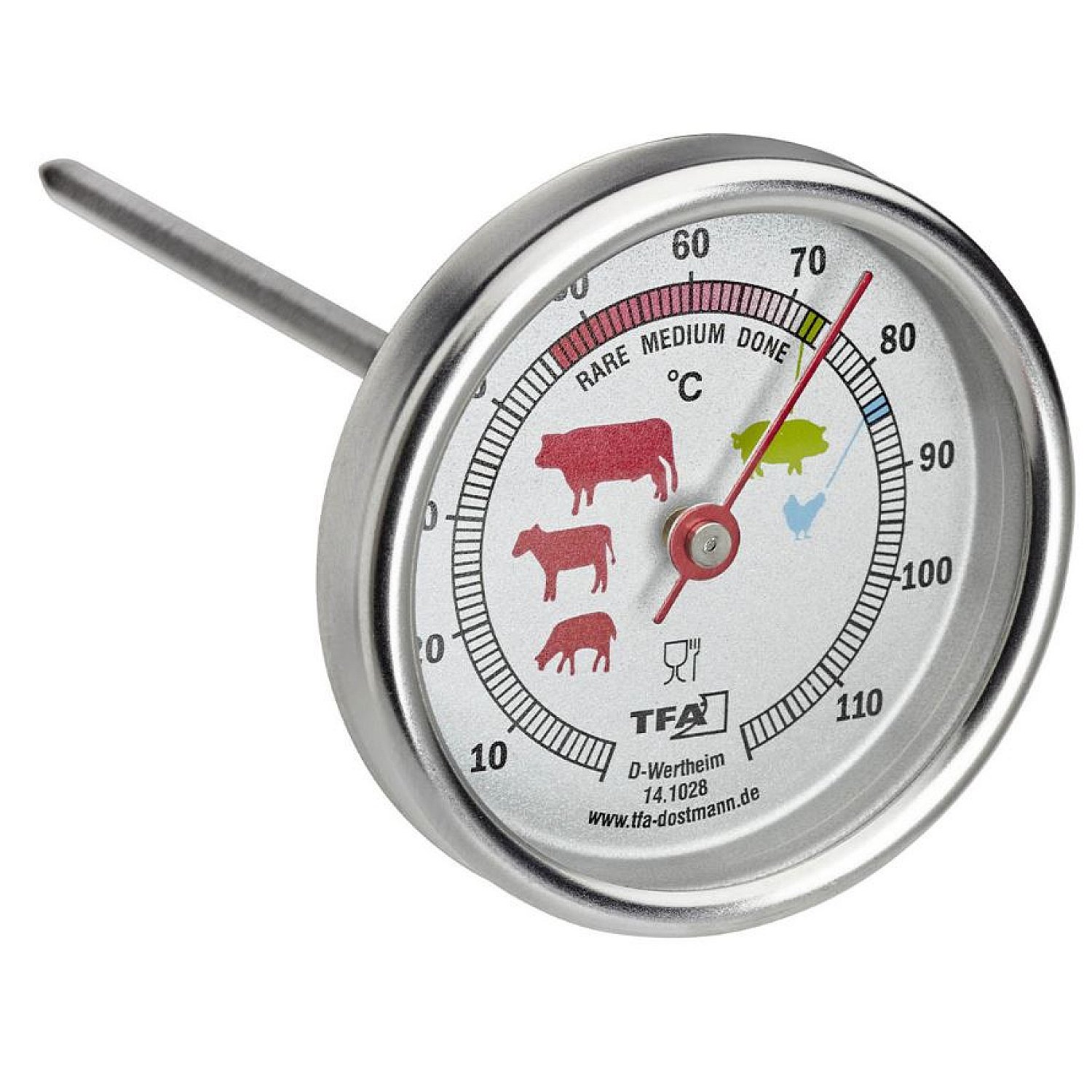 TFA Thermometer - Speciaal voor vlees en gevogelte