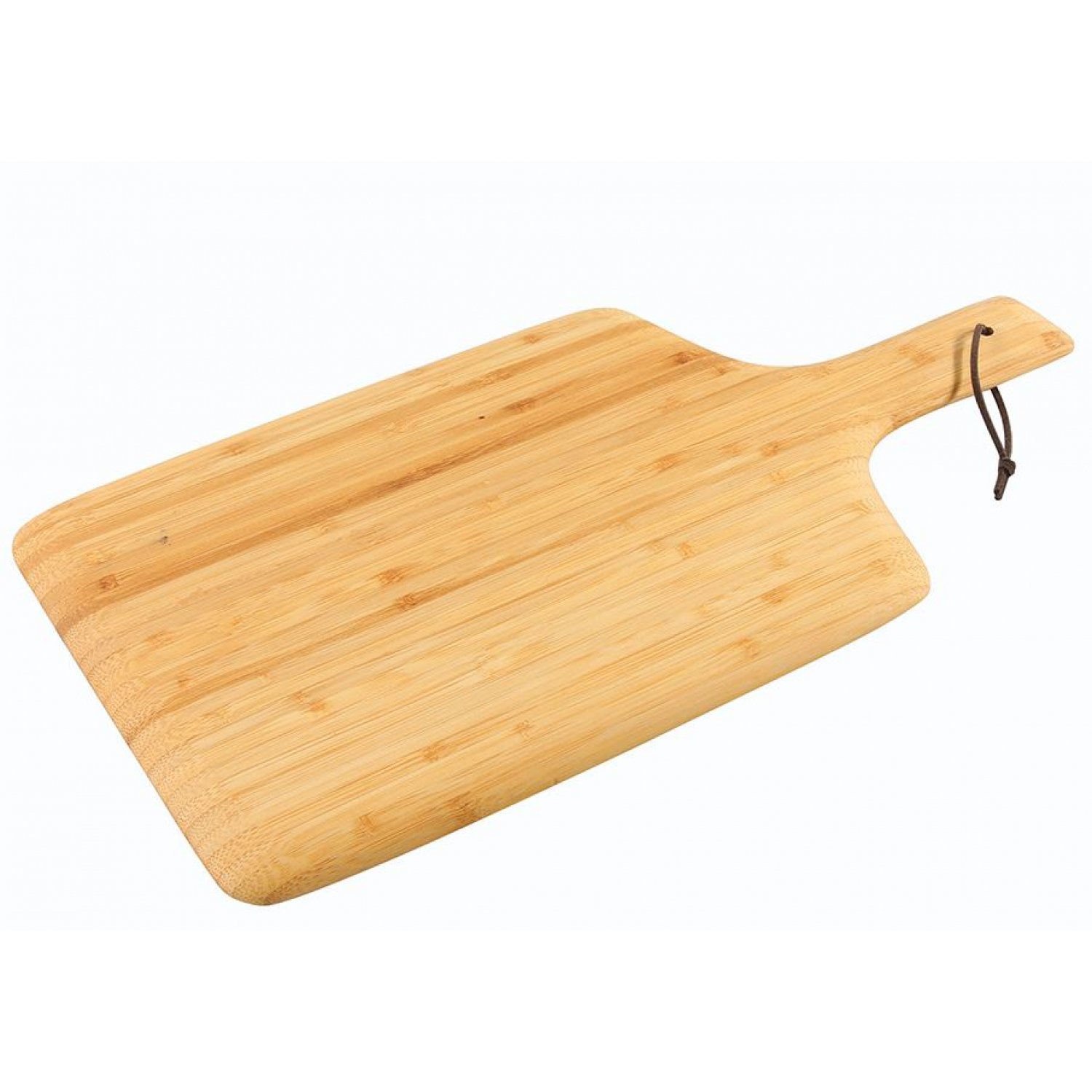 Massage Heerlijk Overtreffen Bamboe Snijplank met Handvat 38 x 20 x 2 cm
