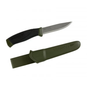 Morakniv Companion Fixed Blade Outdoor Knife with Carbon Steel