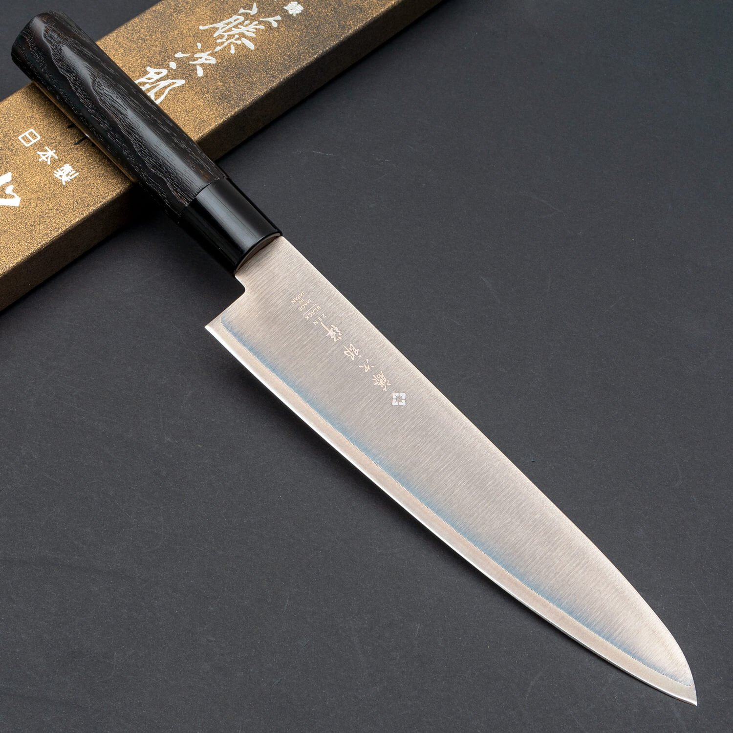 TOJIRO JAPAN » Blog Archive » TOJIRO ZEN BLACK Chef Knife 240mm