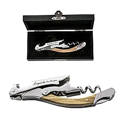 Laguiole Kelnersmes Style de Vie Olijfhout Laguiole Kelnersmes Style de Vie Olijfhout