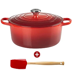 Le Creuset Signature Braadpan 24 cm Kersenrood Le Creuset Signature Braadpan 24 cm Kersenrood